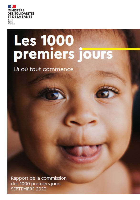 Couverture du rapport « Les 1000 premiers jours – Là où tout commence »