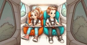 Long trajet en voiture avec des enfants