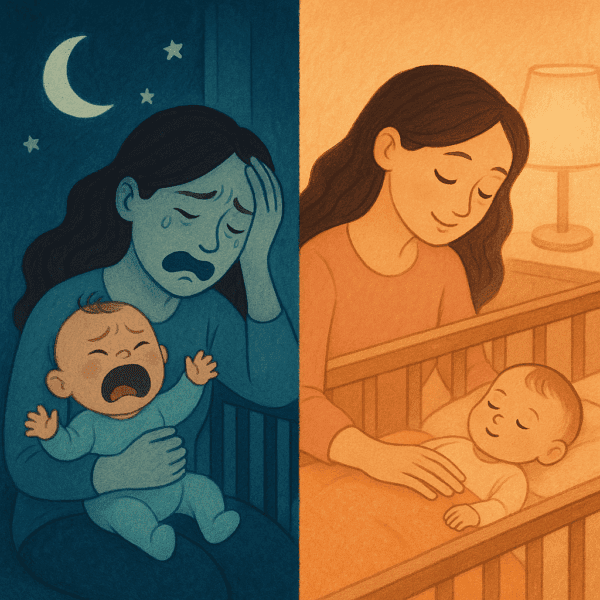 Une maman désespérée rétablit le sommeil de son bébé