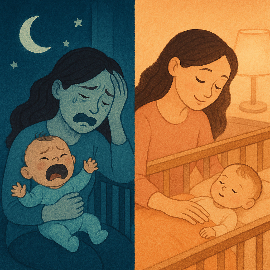 Une maman désespérée rétablit le sommeil de son bébé