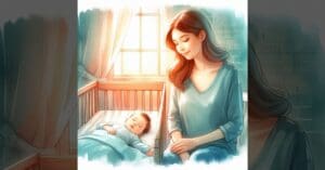 Bébé apprend à s'endormir seul sans pleurs